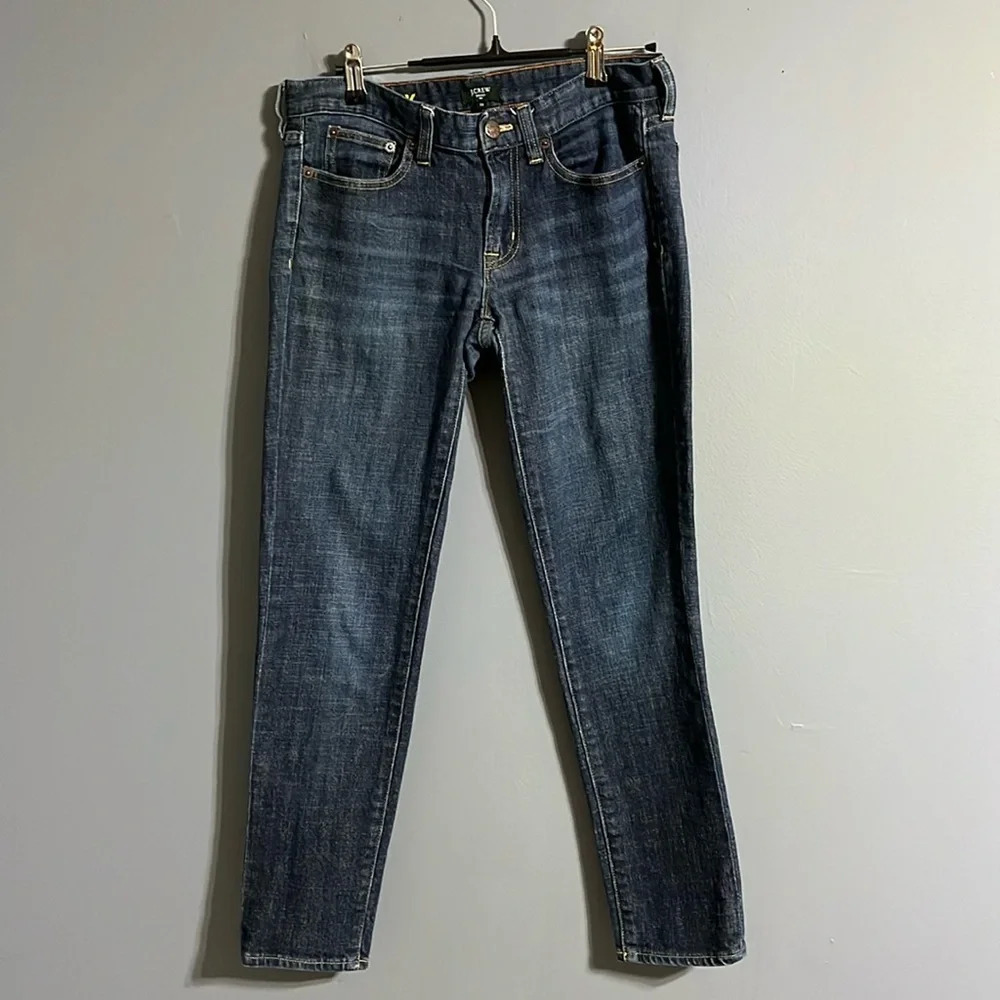 J.Crew stretch toothpick jeans size 28
